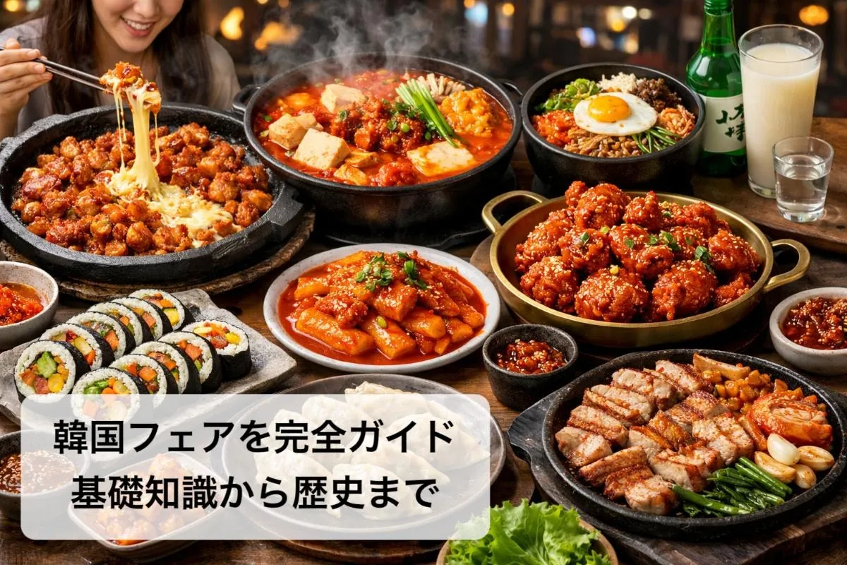 韓国フェアを完全ガイド|基礎知識から歴史まで